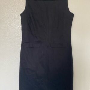 GAP Black Sheath Midi Dress for Work